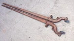 1935 1936 Ford Rear Radius Rods Original Pair Used. Price: $450.00.