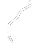 Genuine Audi Inlet Tube 4M0-121-485-M New. Price: $41.24.