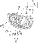 Genuine Mopar Oil Cooler Line Elbow 68224591AB New. Price: $107.07.