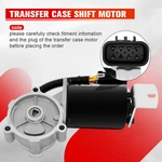 Transfer Case Motor For Ram Chevy Silverado Gmc Sierra Tahoe Escalade H2 600-908 New. Price: $52.99.