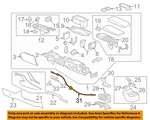 Gm Oem 2016 Volt Center Console-cable 23207478 New. Price: $39.77.