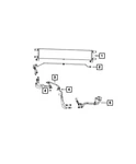 Genuine Mopar Oil Cooler Pressure And Return Hose Tube 68591749AA New. Price: $113.62.