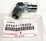 90407-16009 Genuine Toyota Transmission Oil Line Elbow New. Price: $65.00.