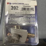 Automatic Transmission Oil Line Connector-cooler Inst.kit Hayden 392 New. Price: $15.00.