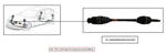 Right Front Axle Shaft Oem 21-25 Jeep Grandcher 1YR Wrnty 68613014AA Used. Price: $120.00.