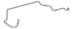 Genuine Mercedes-benz Automatic Transmission Oil Cooler Hose Assembly 9072704600 New. Price: $218.50.