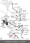 Genuine Oe Tube Assemblyt/m O/clr 2922B148 For Mitsubishi 2922-B148 Neu. Price: $40.18.