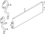 Genuine Nissan Automatic Transmission Oil Cooler Hose Assembly 21636-9BT1B New. Price: $49.39.
