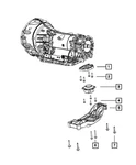 Genuine Mopar Transmission Cross-member 4726088AE New. Price: $501.93.