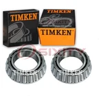 2 Pc Timken Front Inner Wheel Bearings For 1968-1969 International 908C Axle Sq New. Price: $144.04.