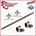 74" Spicer Tube 2.5"X.083" + 2X Weld Yokes 5-1310X Life Series U-joints. New. Price: $283.00.