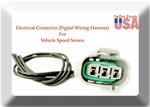 Wires Connector Of Vehicle Speed Sensor (vss) SC303 Fits: Acura Honda Isuzu New. Price: $16.00.