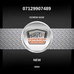 Genuine 2020-2025 Bmw M340I Screw 6X20 07129907489 New. Price: $39.00.