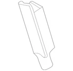 Genuine Ford Transmission Oil Cooler Line Bracket AL3Z-7B147-B New. Price: $58.84.