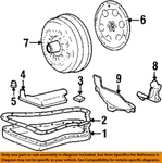 Gm Oem 97-03 Grand Prix Transaxle Parts-converter Shield 24505261 New. Price: $22.27.