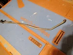 1975-78 Ford Mustang / Mercury Comet C-4 Transmission Shifter Rod D5ZW-7340-AA Used. Price: $50.00.