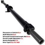 4WD Drive Shaft 2011-2012 Ford F-150 FX4 Crew Cab Pickup 4-DOOR 5.0L 2285MM New. Price: $228.73.