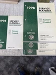 1998 Chevrolet Camaro Firebird Service Manuals - Gm Original Complete 4 Volumes Used. Price: $42.50.