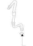 Genuine Volkswagen Return Line 5N0-317-825-C New. Price: $184.94.