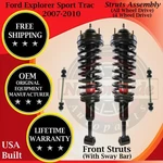 Monroe Oem Front Strut W/ Sway Bar 2007-2010 Ford Explorer Sporttrac 4WD/4X4 New. Price: $335.84.