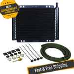 Derale 13503 18 Row Series 8000 Plate & Fin Transmission Cooler Kit New. Price: $112.40.