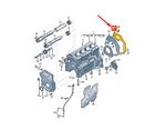 Genuine Vw Golf Variant Cg MK8 Transmission Spacer Plate 0GC103551A, New Stock, Oem Neu. Price: $102.82.
