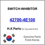 Genuine 42700-4E100 Switch-inhibitor For Hyundai / Kia New. Price: $26.75.