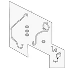 Genuine Ford Inlet Tube F2GZ-7R081-P New. Price: $52.19.