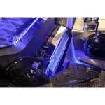 Fuel Rail Covers W/blue Led 2011-2012 Ford Mustang Gt Stainless/perforated New. Price: $325.95.