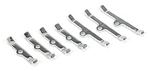 Transdapt 9640 Engine Valve Cover Hold Down Tab Set Chrome For Bb Chevy New. Price: $27.79.