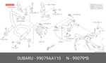 Genuine Oe Pants Atf 99079AA110 For Subaru 99079-AA110 Neu. Price: $20.47.