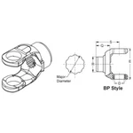 Differential End Yoke Dana Spicer 5-4-8421X New. Price: $457.33.