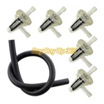 1/4" Inline Motorcycle Fuel Filter 90 Degree Angle 6MM 7MM W/ 1FT 6*9 New. Price: $9.45.