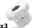 For Porsche (2012-2023) Transmission Case Plug (18 Mm With Seal) (3 Pcs) Genuine New. Price: $96.75.