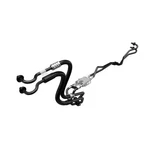 Genuine Mopar Transmission Oil Cooler Hose And Tube 68252508AE New. Price: $291.55.