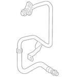 Genuine Audi Pressure Line 8K0-317-825-AG New. Price: $259.67.