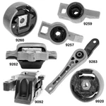 Eng & Trans Mounts W. Torque Strut Control Arm Bushings For Audi A3 13-08 2.0L New. Price: $194.98.