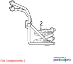 Jeep 14-20 Cherokee Oil Cooler Pressure And Return Hose Tube 68102151AE Used. Price: $139.99.