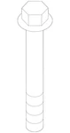 Genuine Bmw Trans Cross-member Bolt 22-32-6-865-850 New. Price: $8.18.